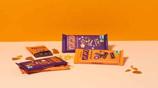 Exklusiv bei Rewe und dm wird es die neuen Schokoladentafeln von Nucao ab sofort zu kaufen geben - Quelle: Nucao